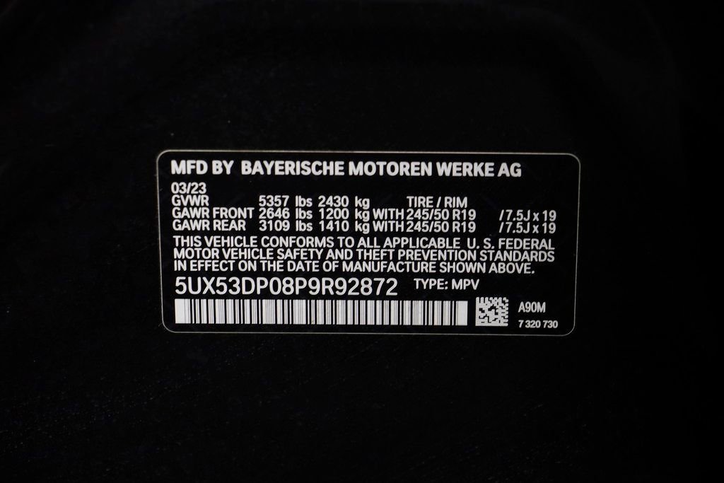 Certified 2023 BMW X3 xDrive30i w/ Premium Package image 25