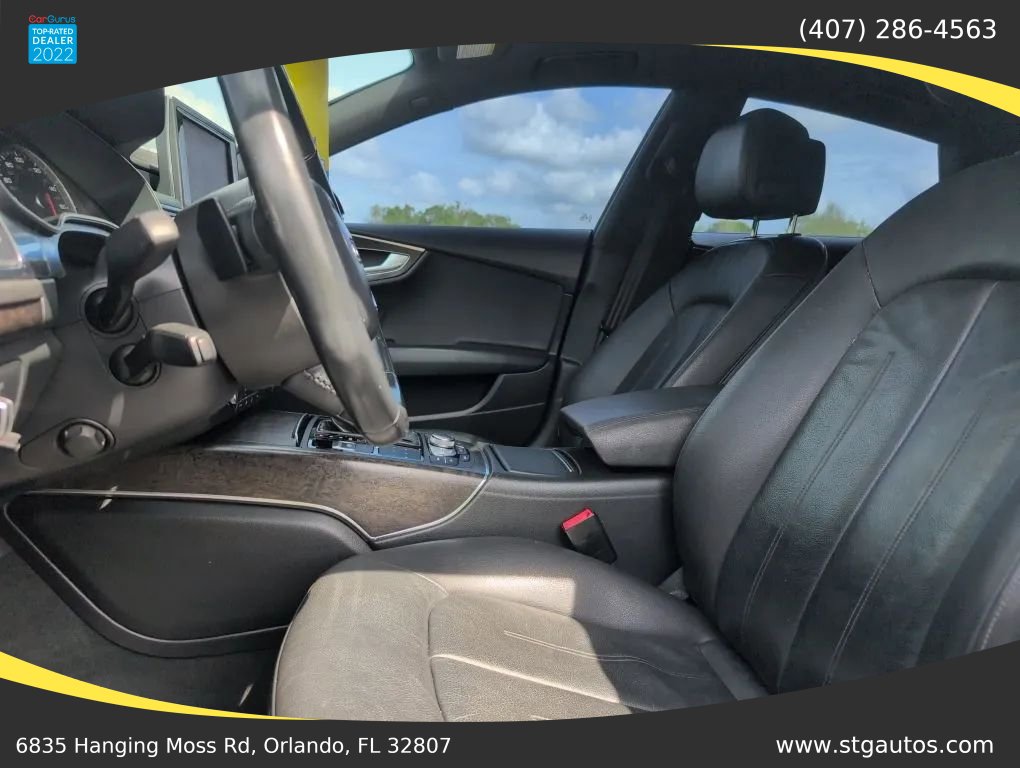 Used 2017 Audi A7 3.0T Premium Plus w/ Black Optic Package image 12