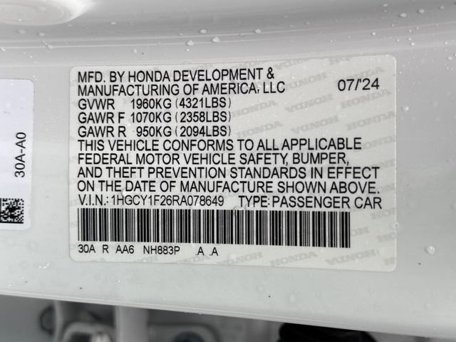 Used 2024 Honda Accord LX image 21