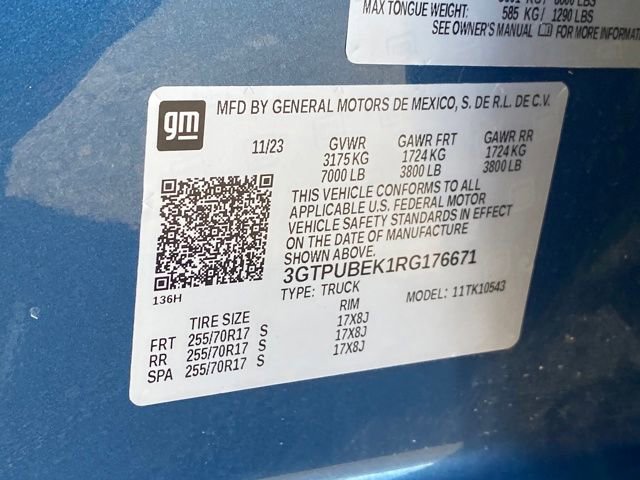 Certified 2024 GMC Sierra 1500 SLE image 22