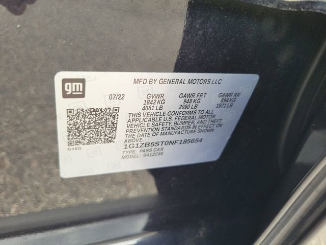 Certified 2022 Chevrolet Malibu LS FWD image 28