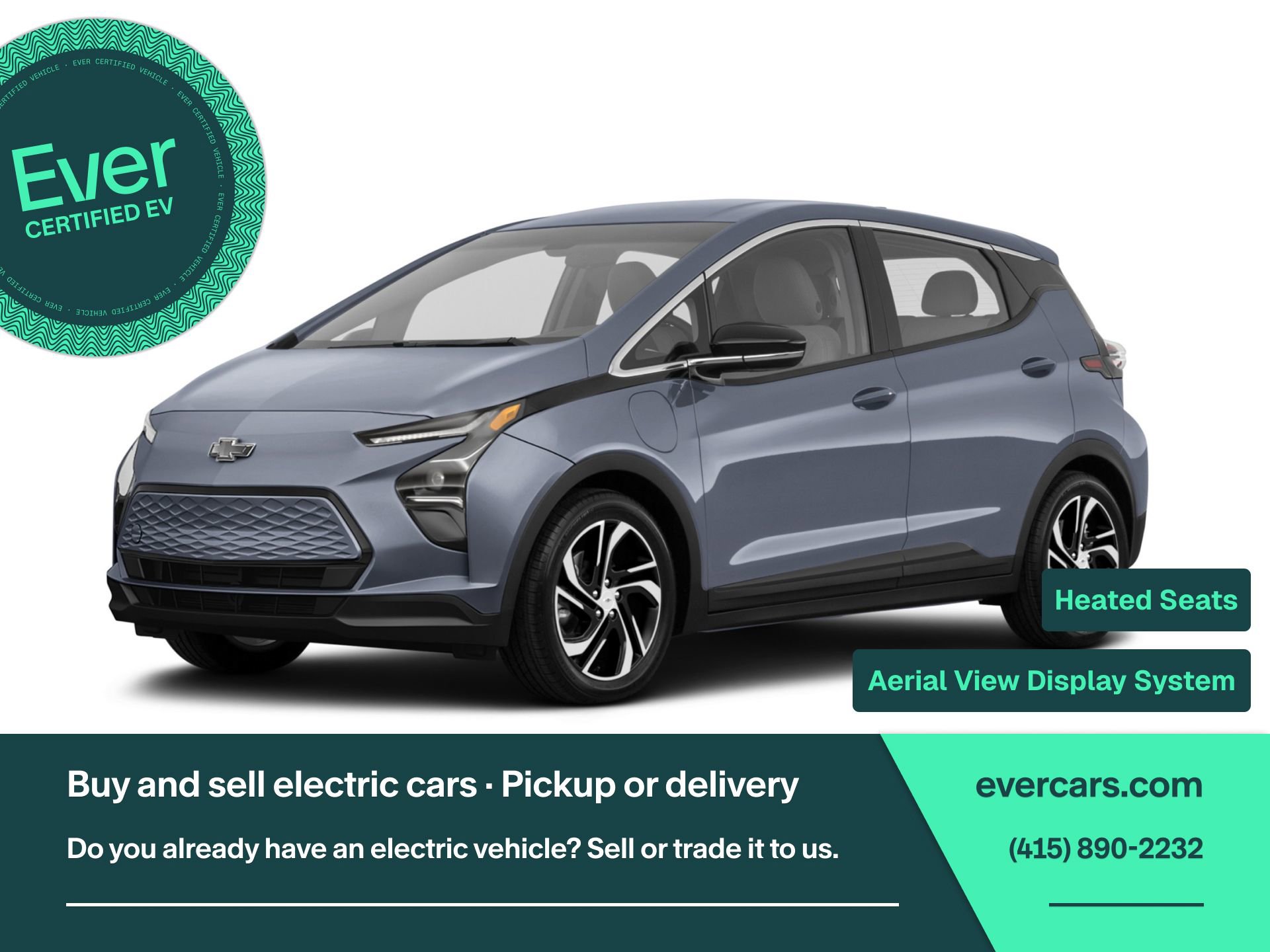 Used 2022 Chevrolet Bolt LT w/ Infotainment Package
