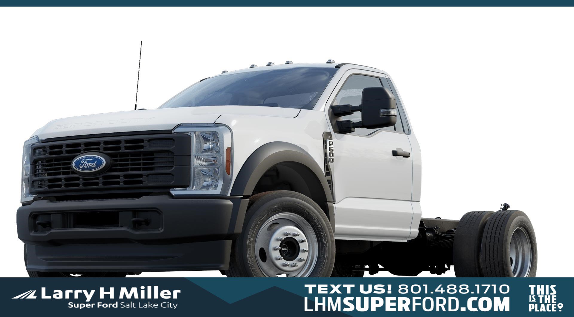 New 2024 Ford F600 4x4 Regular Cab Super Duty w/ Snow Plow Prep Package image 1