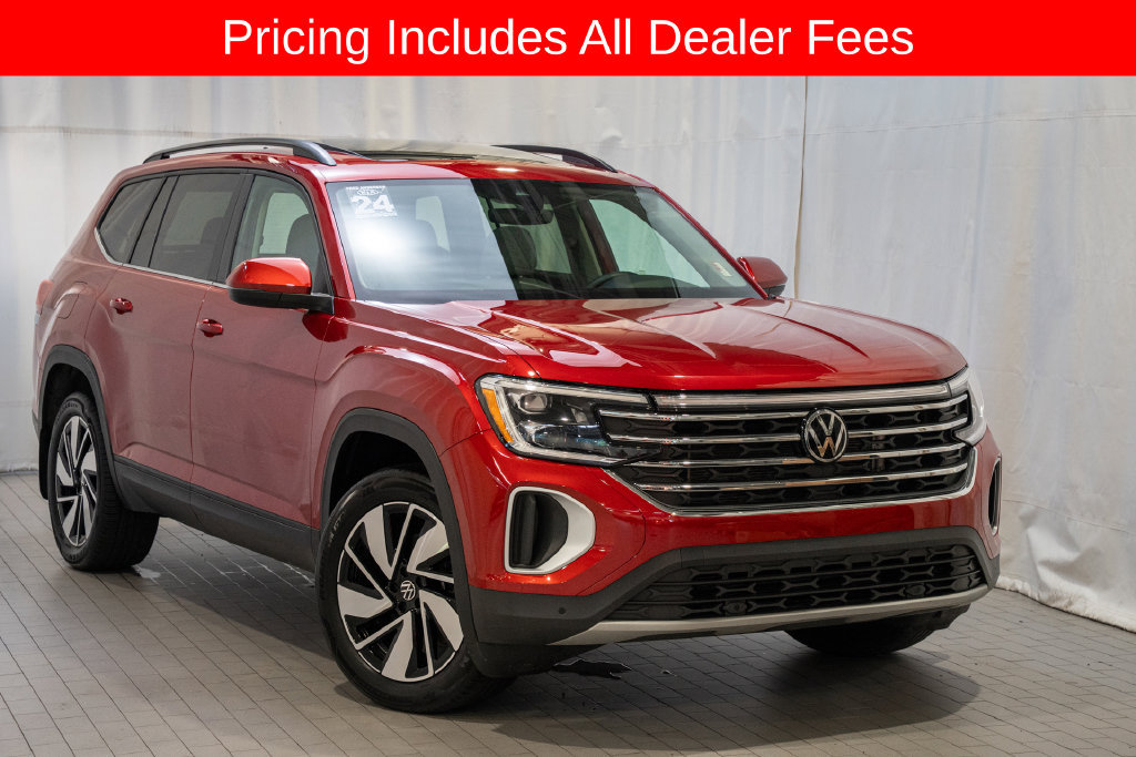 Used 2024 Volkswagen Atlas SE w/ Panoramic Sunroof Package AWD/4WD image 1