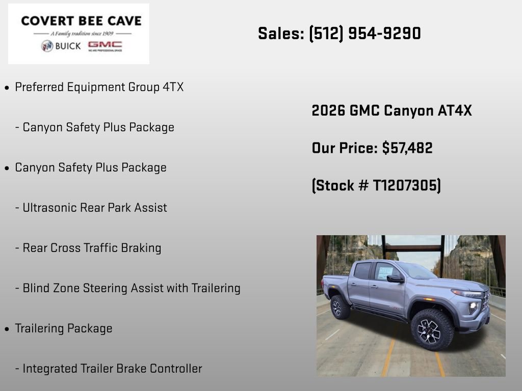 New 2026 GMC Canyon AT4X AWD/4WD image 30