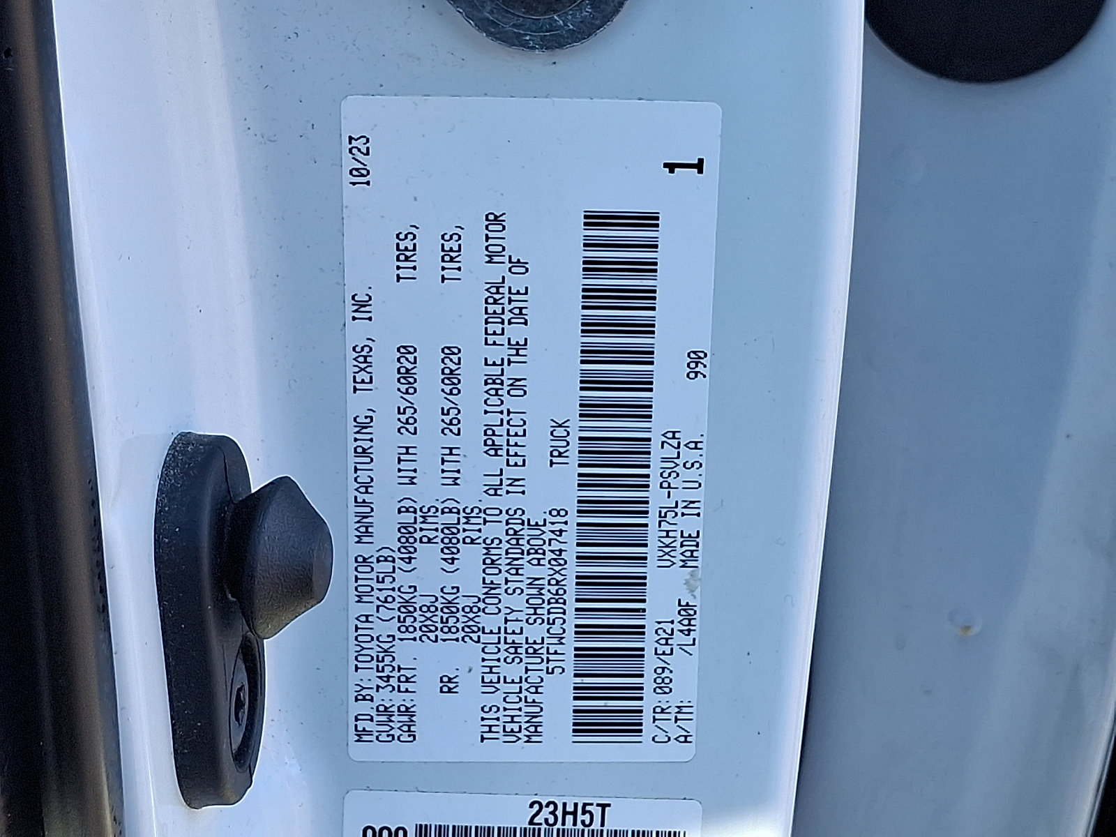 Used 2024 Toyota Tundra Limited image 27