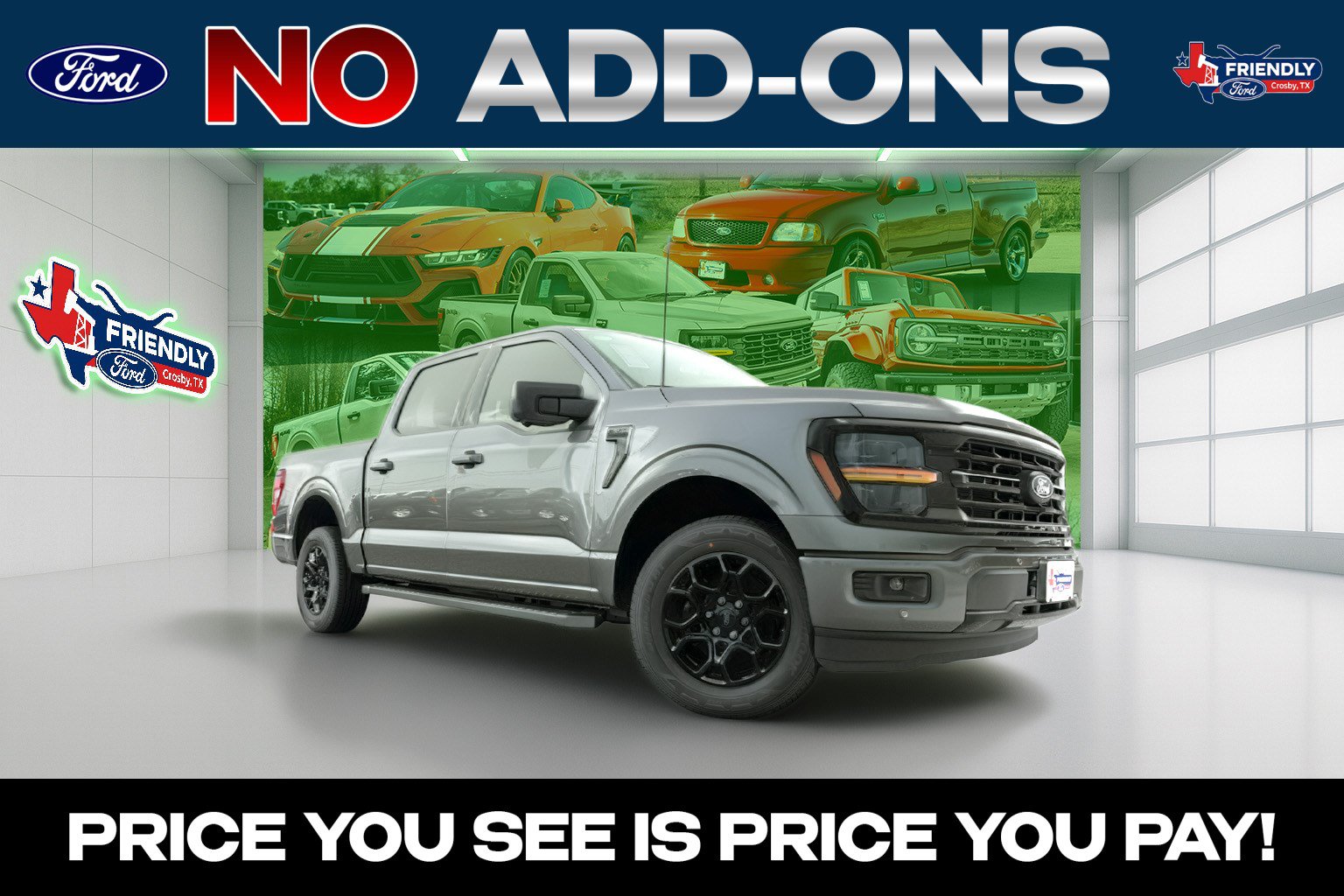 New 2026 Ford F150 XLT w/ Equipment Group 302A MID RWD image 1