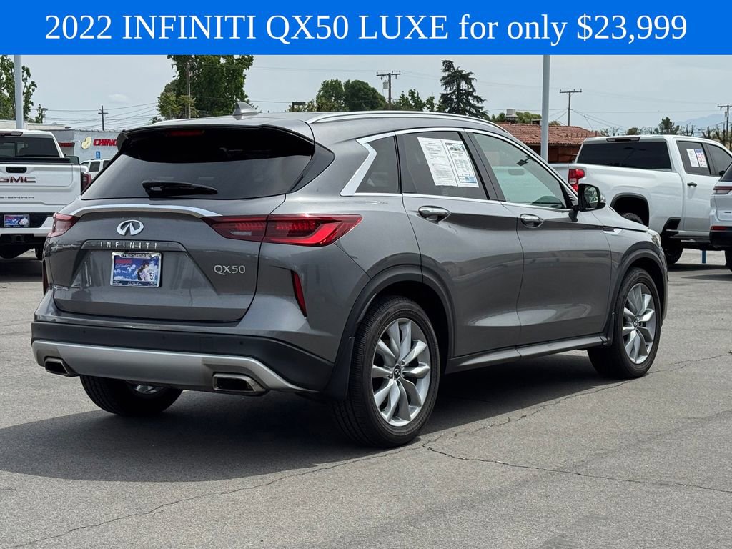 Used 2022 INFINITI QX50 Luxe FWD image 7
