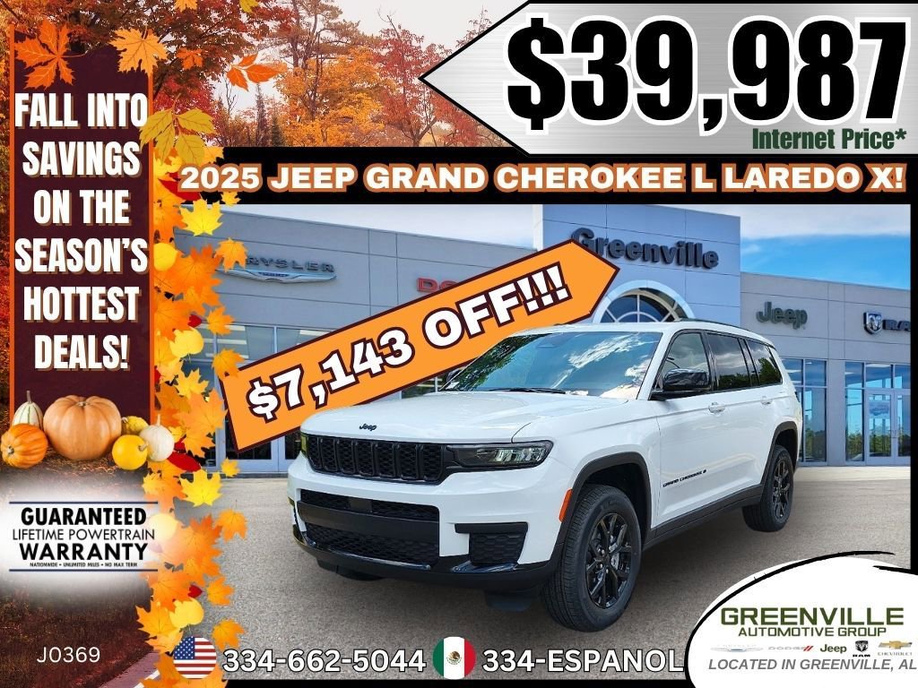 New 2025 Jeep Grand Cherokee L Altitude