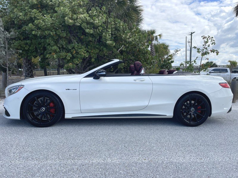 Used 2017 Mercedes-Benz S 63 AMG 4MATIC Cabriolet image 3