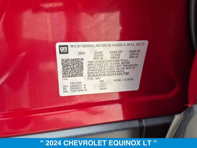 Used 2024 Chevrolet Equinox LT AWD/4WD image 34