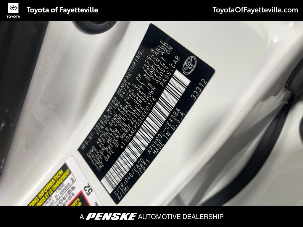 Certified 2025 Toyota Camry SE FWD image 23