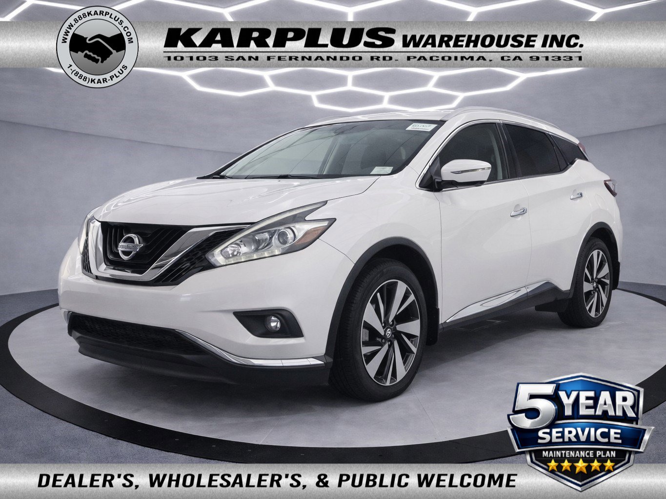 Used 2018 Nissan Murano Platinum w/ Cargo Package image 1
