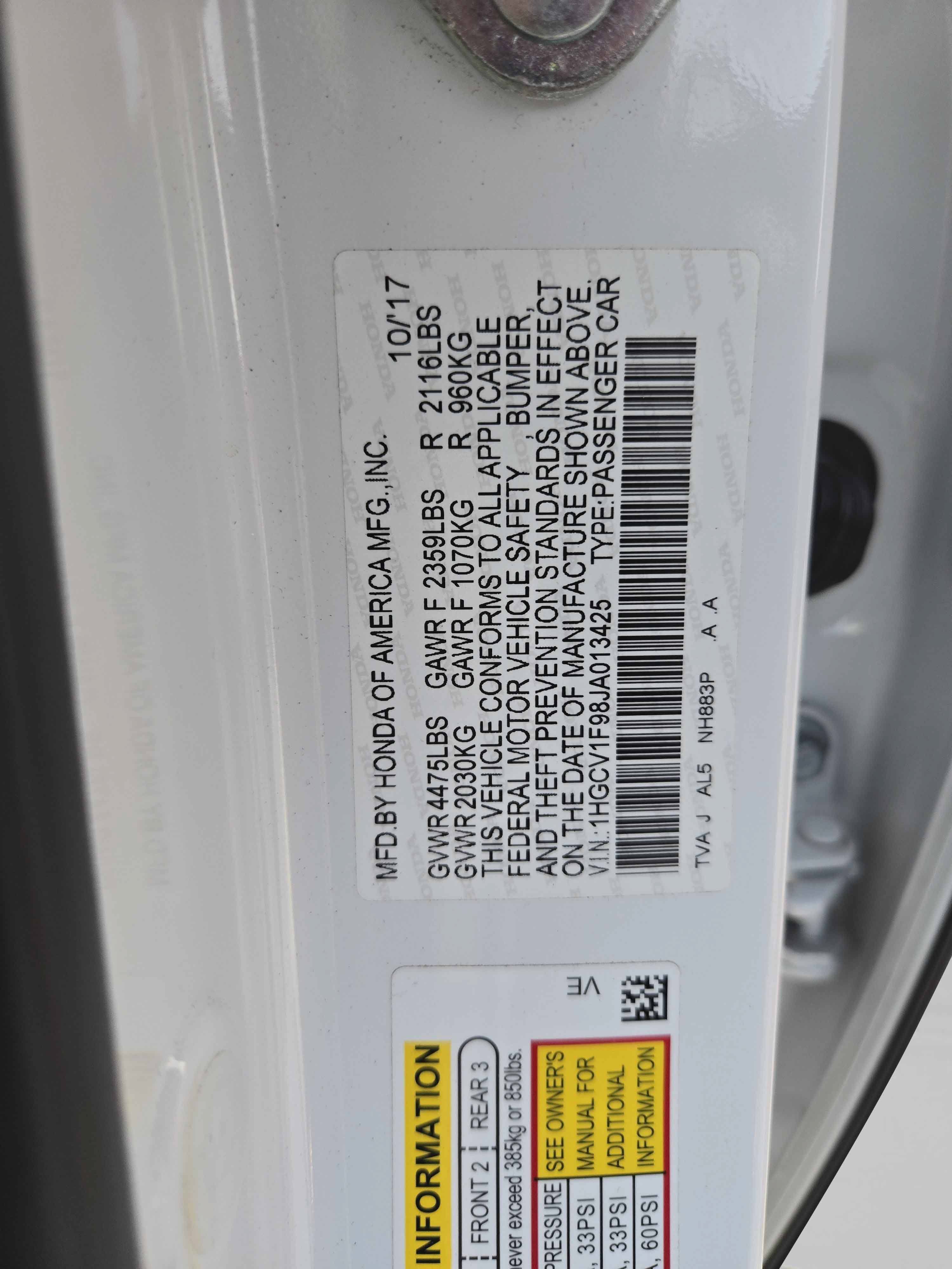 Used 2018 Honda Accord Touring image 27
