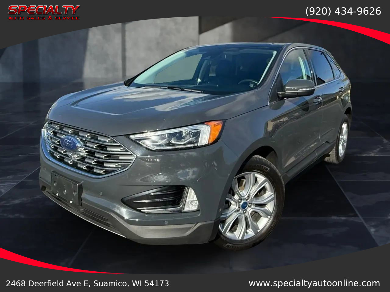 Used 2021 Ford Edge Titanium w/ Equipment Group 301A