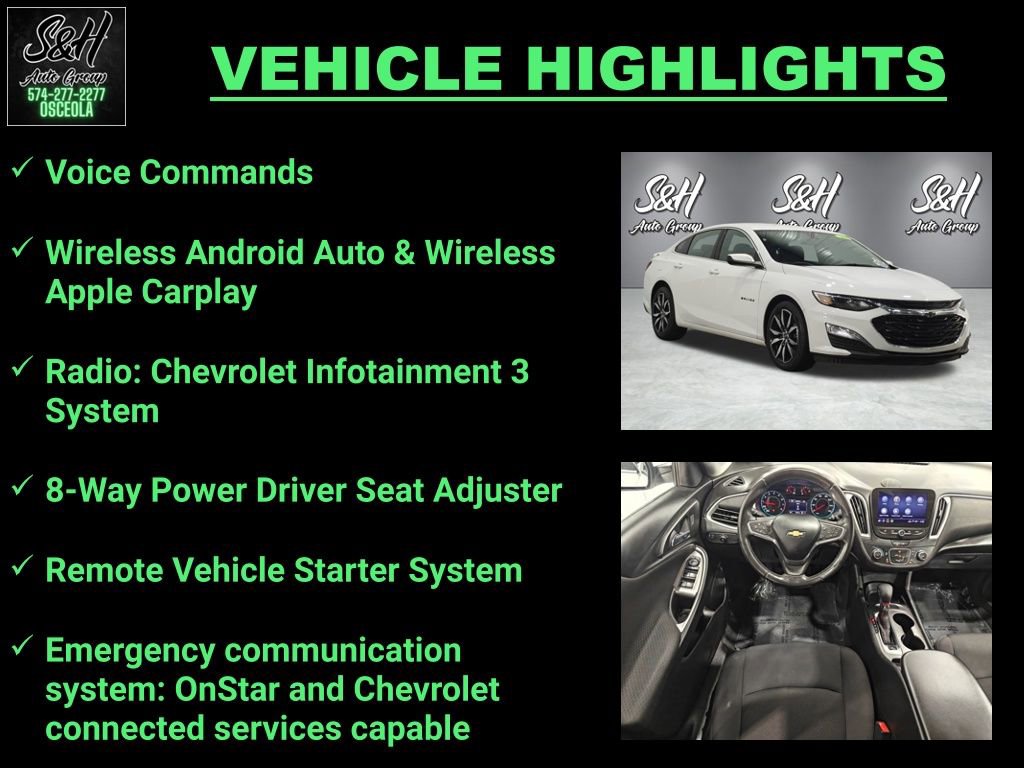Used 2022 Chevrolet Malibu RS FWD image 3