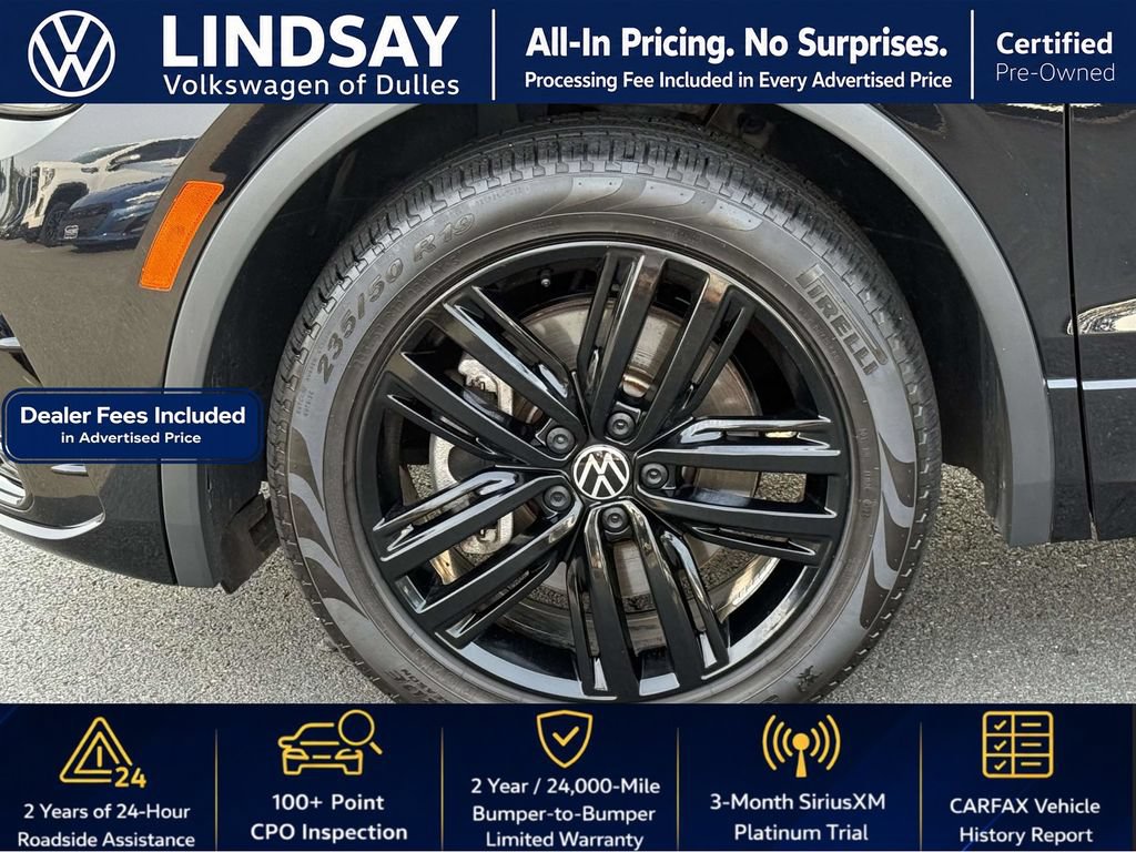 Certified 2022 Volkswagen Tiguan SE R-Line FWD image 10