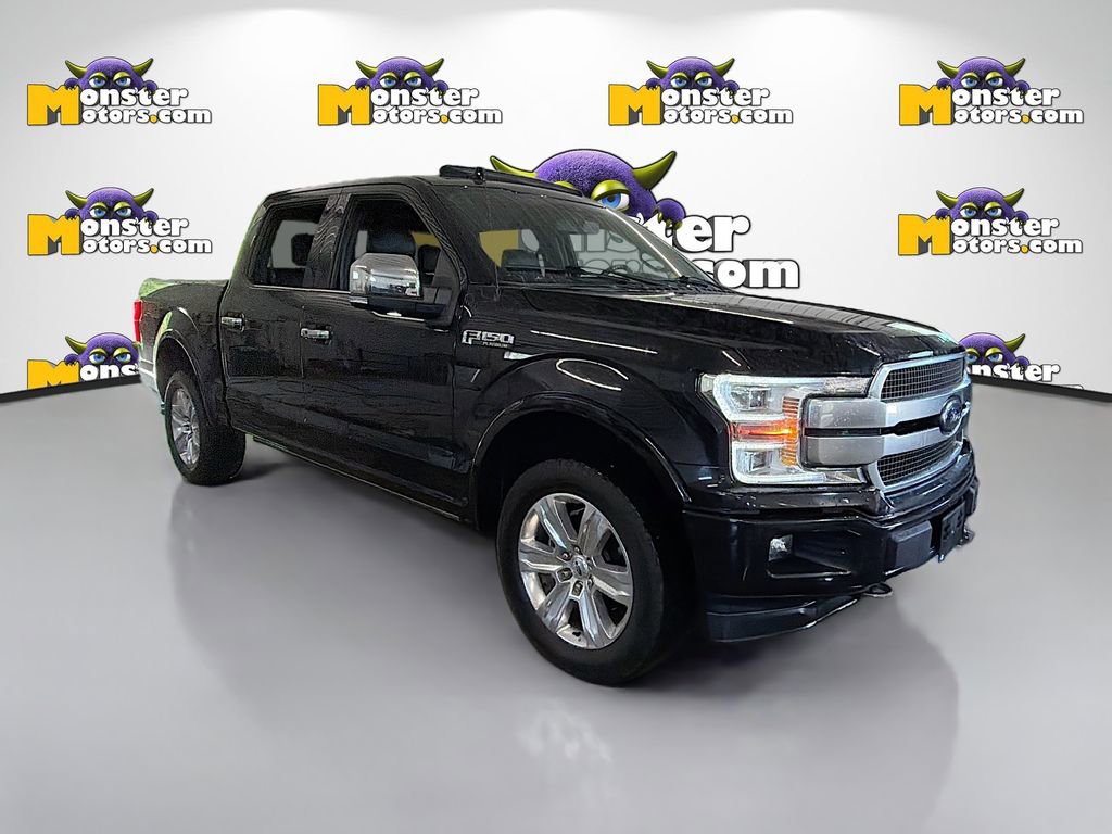 Used 2020 Ford F150 Platinum w/ Technology Package AWD/4WD image 3