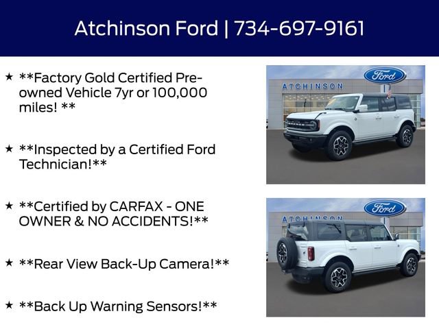 Certified 2023 Ford Bronco Outer Banks image 5