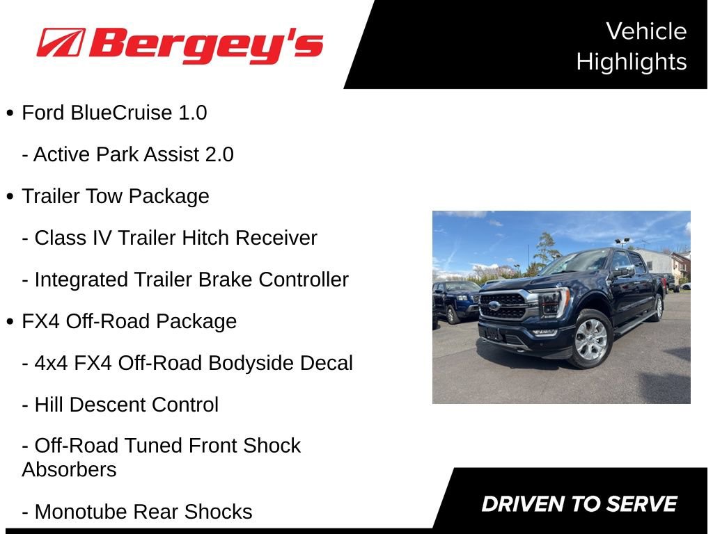 Used 2023 Ford F150 Platinum w/ Equipment Group 701A High image 5