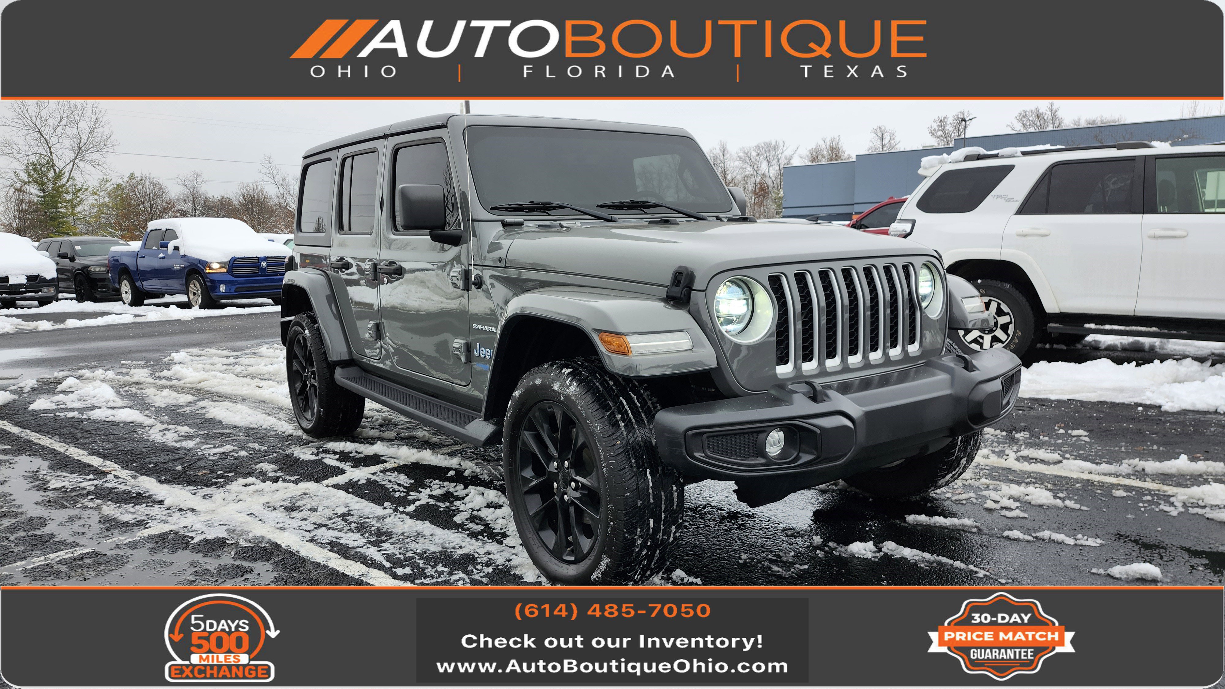 Used 2021 Jeep Wrangler Unlimited Sahara w/ Cold Weather Group