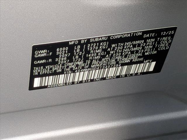 New 2026 Subaru Ascent Limited image 19