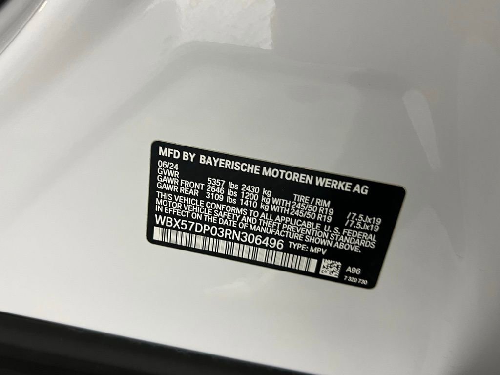 Used 2024 BMW X3 xDrive30i w/ Convenience Package w/ZPA image 37