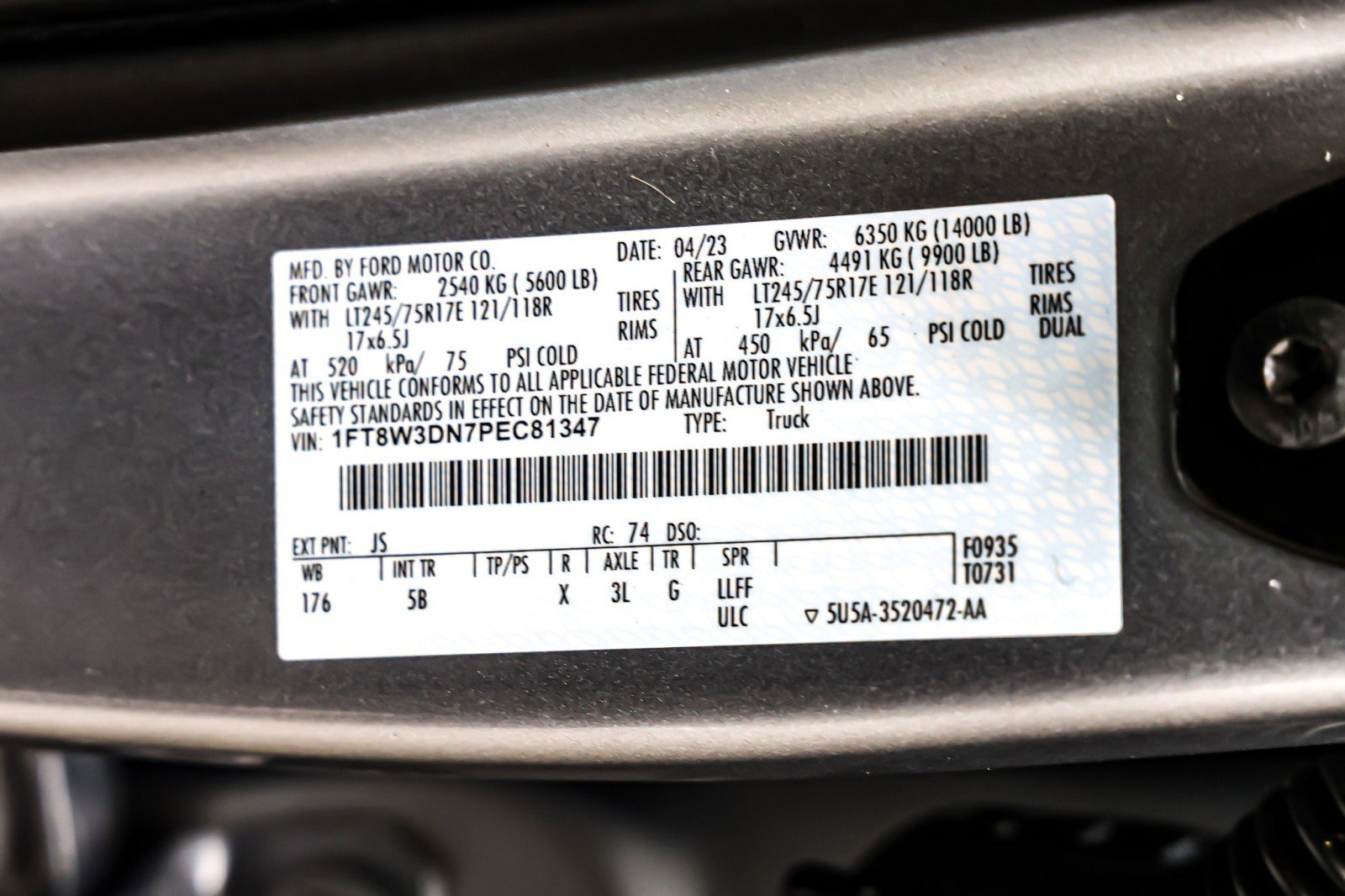 Used 2023 Ford F350 Lariat w/ Camper Package image 25