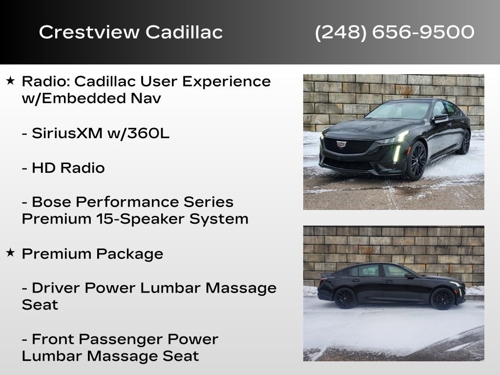 Certified 2022 Cadillac CT5 V w/ Premium Package image 24