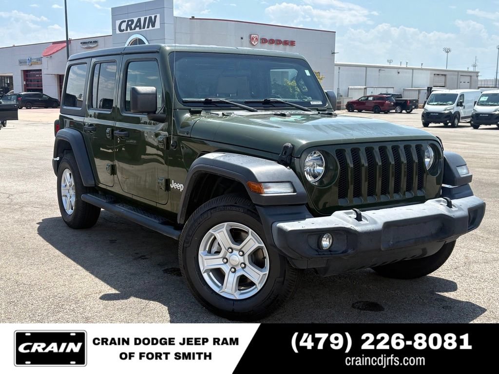 Used 2020 Jeep Wrangler Unlimited Sport S AWD/4WD image 1