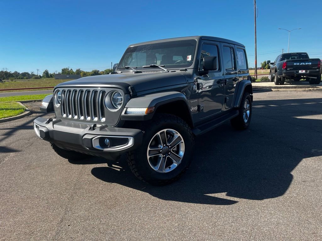 Used 2020 Jeep Wrangler Unlimited Sahara image 1