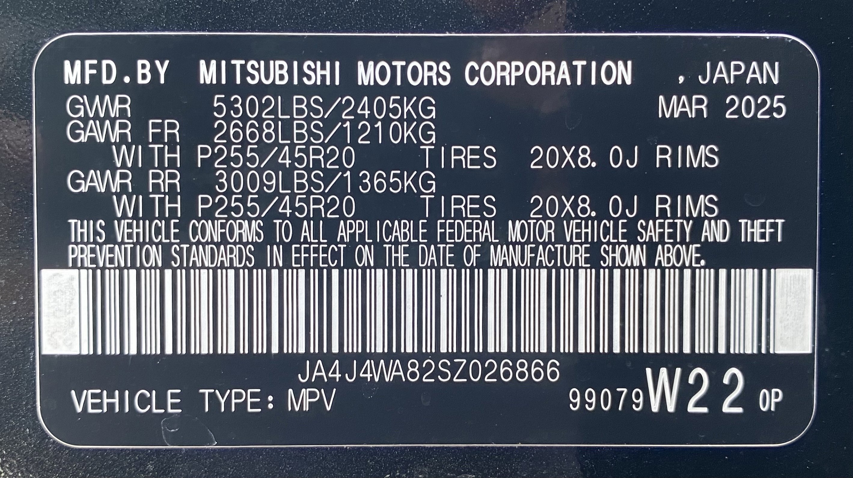 New 2025 Mitsubishi Outlander AWD image 44