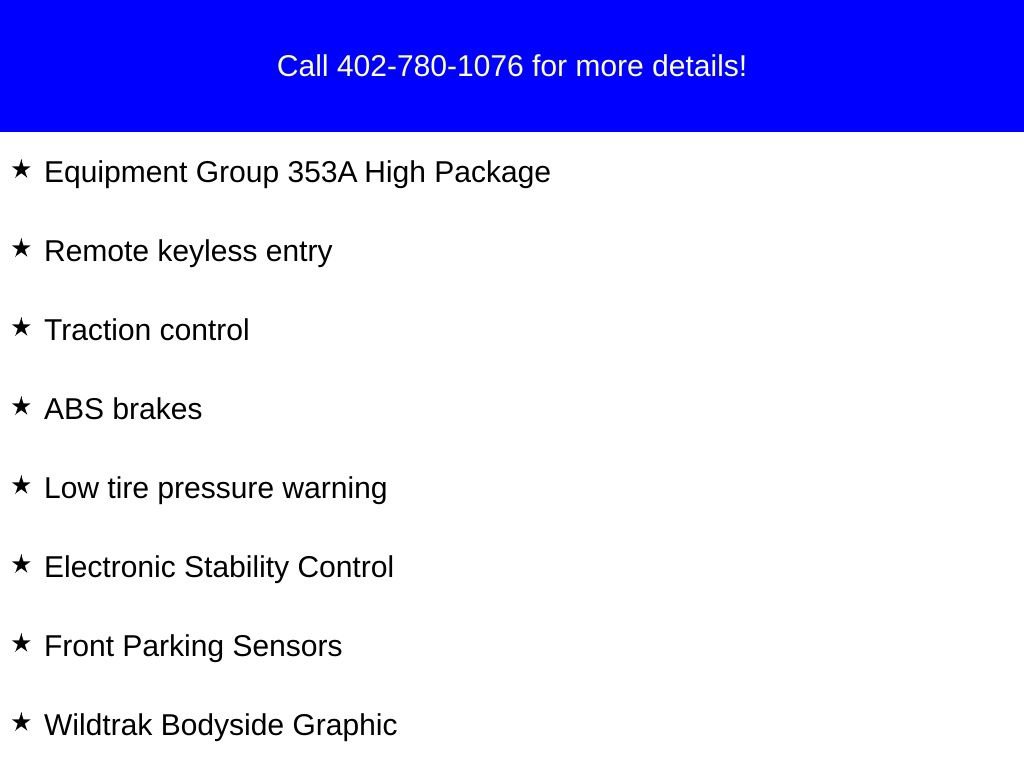 Used 2023 Ford Bronco Wildtrak AWD/4WD image 5