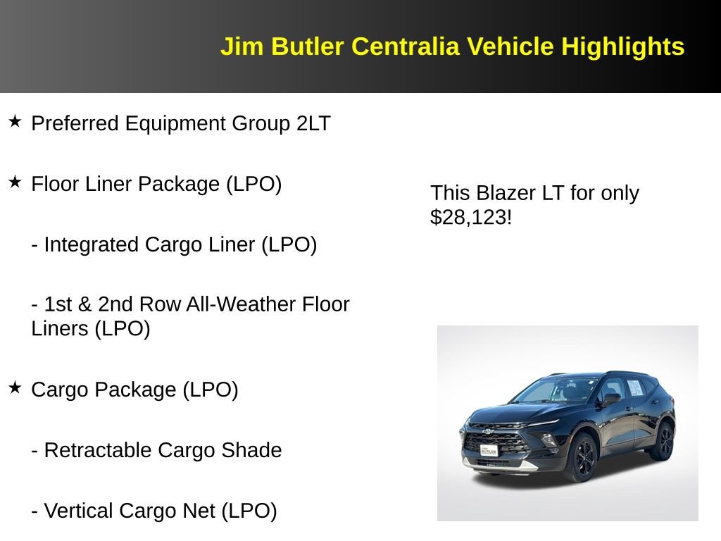 Used 2023 Chevrolet Blazer LT w/ Convenience Package AWD/4WD image 6