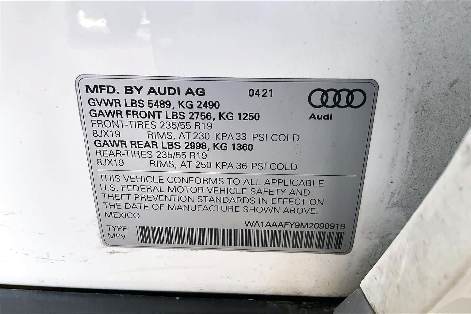 Used 2021 Audi Q5 2.0T Premium AWD/4WD image 34