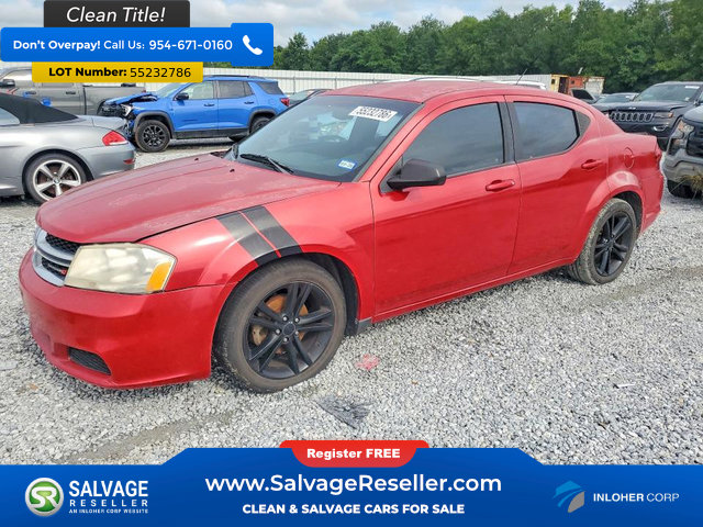 Used 2012 Dodge Avenger SE FWD image 1