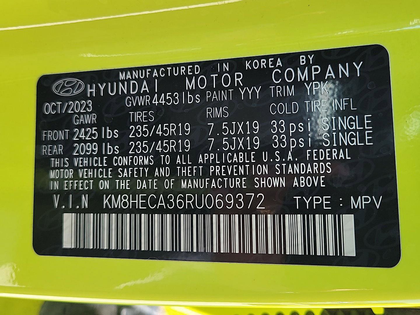 Certified 2024 Hyundai Kona Limited AWD/4WD image 12