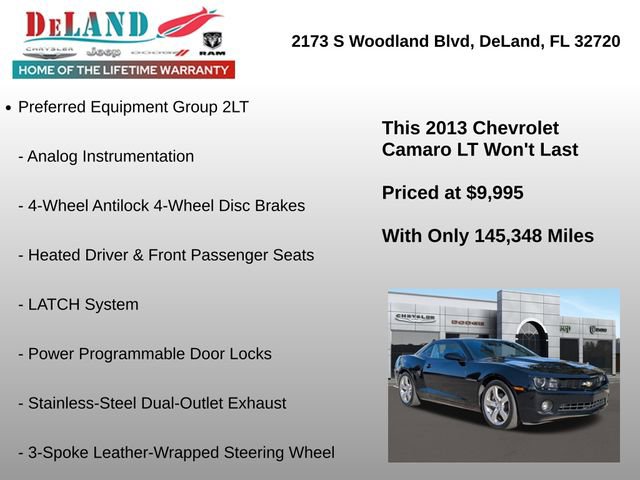 Used 2013 Chevrolet Camaro LT w/ RS Package image 12