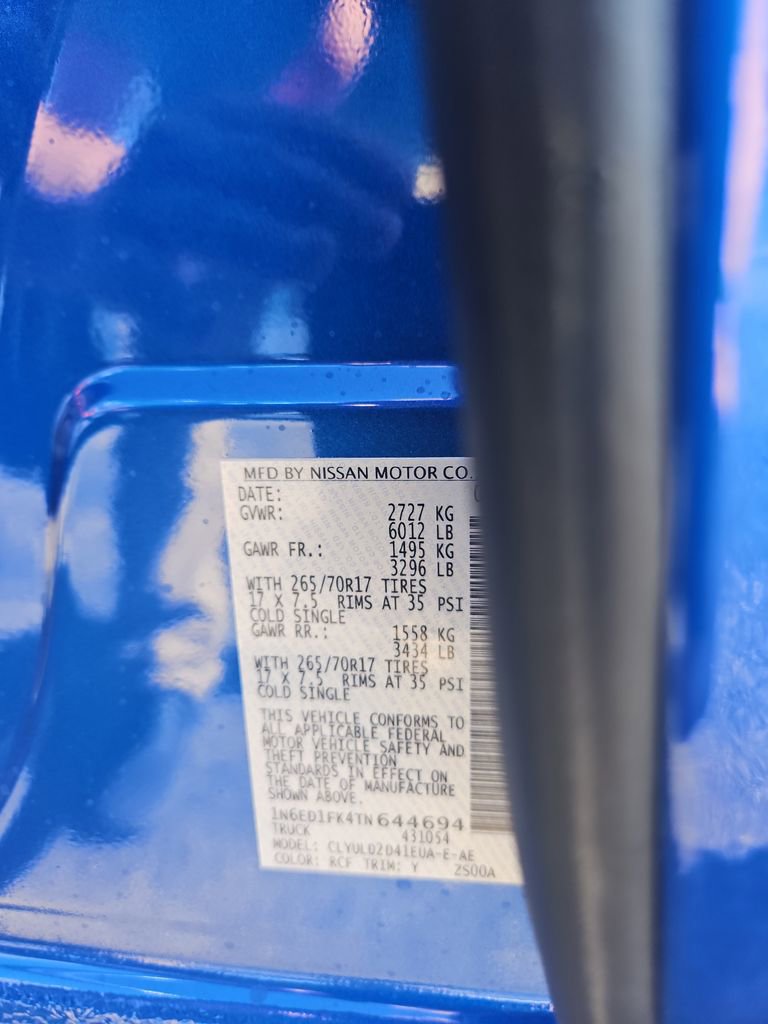 New 2026 Nissan Frontier PRO-4X image 30