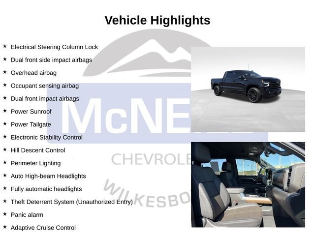 Used 2024 Chevrolet Silverado 1500 High Country w/ Midnight Edition image 11