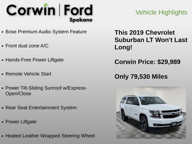 Used 2019 Chevrolet Suburban LT AWD/4WD image 6