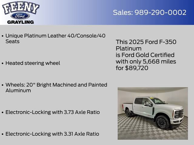 Used 2025 Ford F350 Platinum image 22