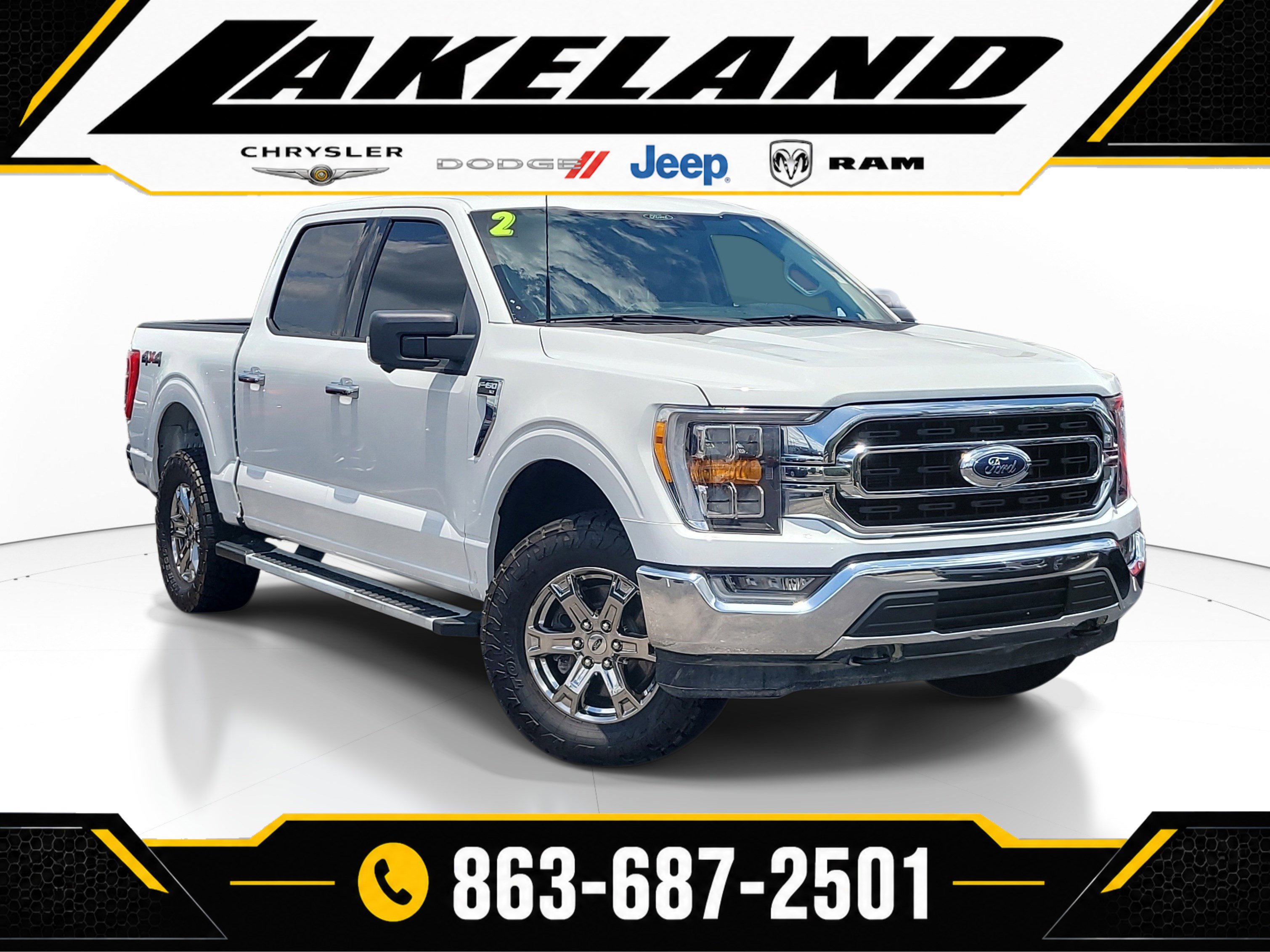 Used 2022 Ford F150 XLT w/ Equipment Group 302A High AWD/4WD image 1