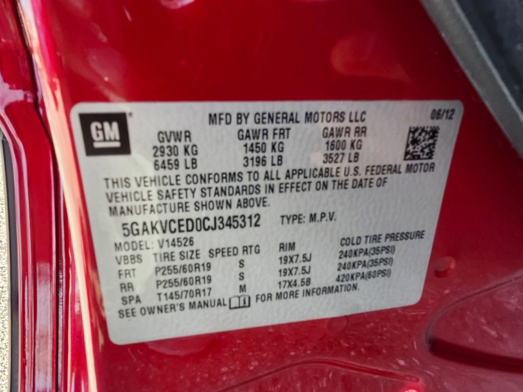 Used 2012 Buick Enclave Leather w/ Trailering Provision Package image 23