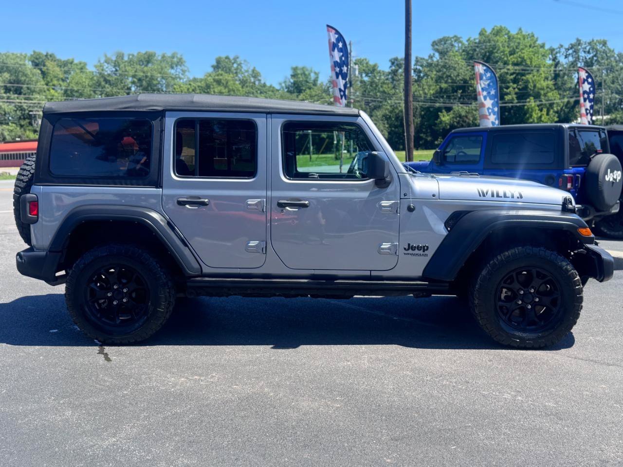 Used 2021 Jeep Wrangler Unlimited Sport AWD/4WD image 2