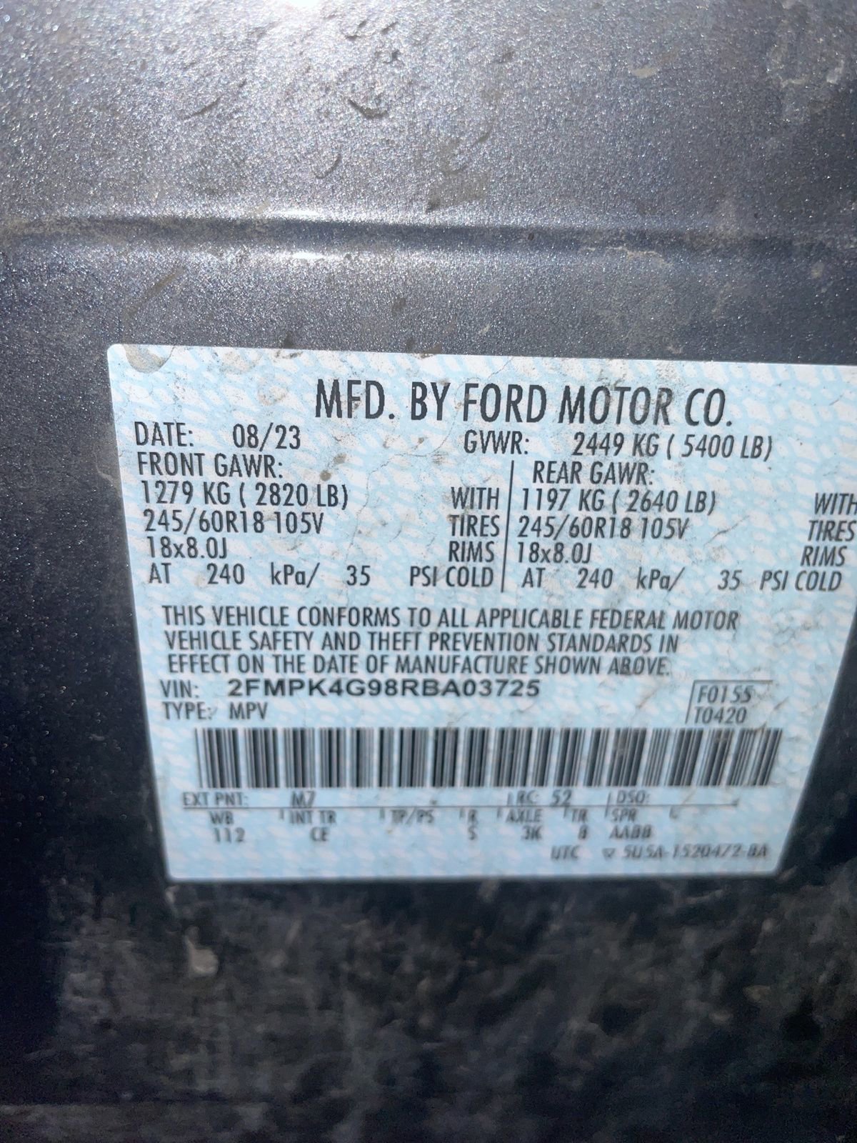 Used 2024 Ford Edge SE image 10