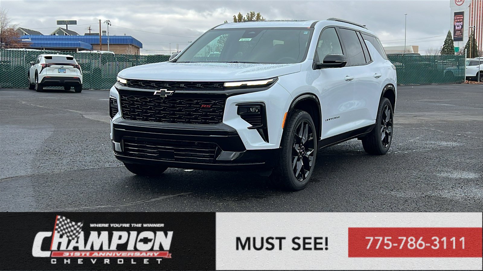 New 2026 Chevrolet Traverse RS w/ LPO, Floor Liner Package image 1