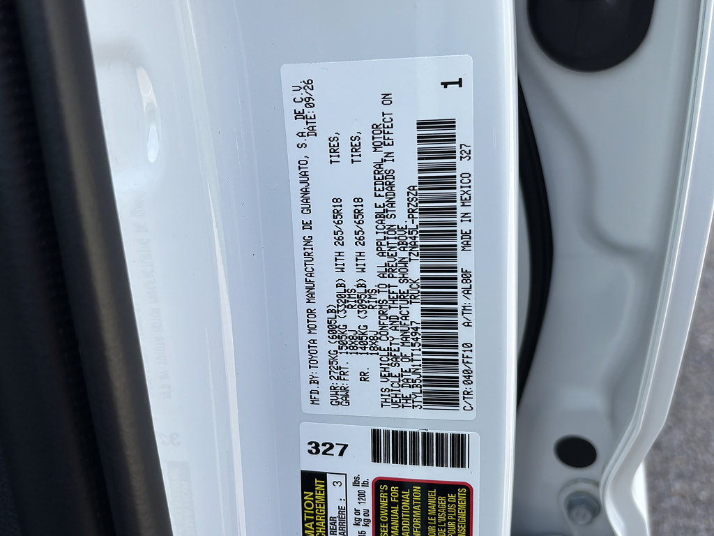 New 2026 Toyota Tacoma SR5 AWD/4WD image 25