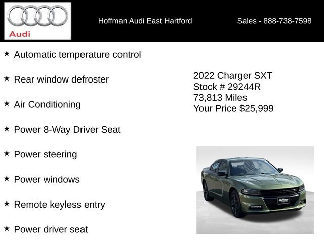 Used 2022 Dodge Charger SXT w/ Blacktop Package image 24