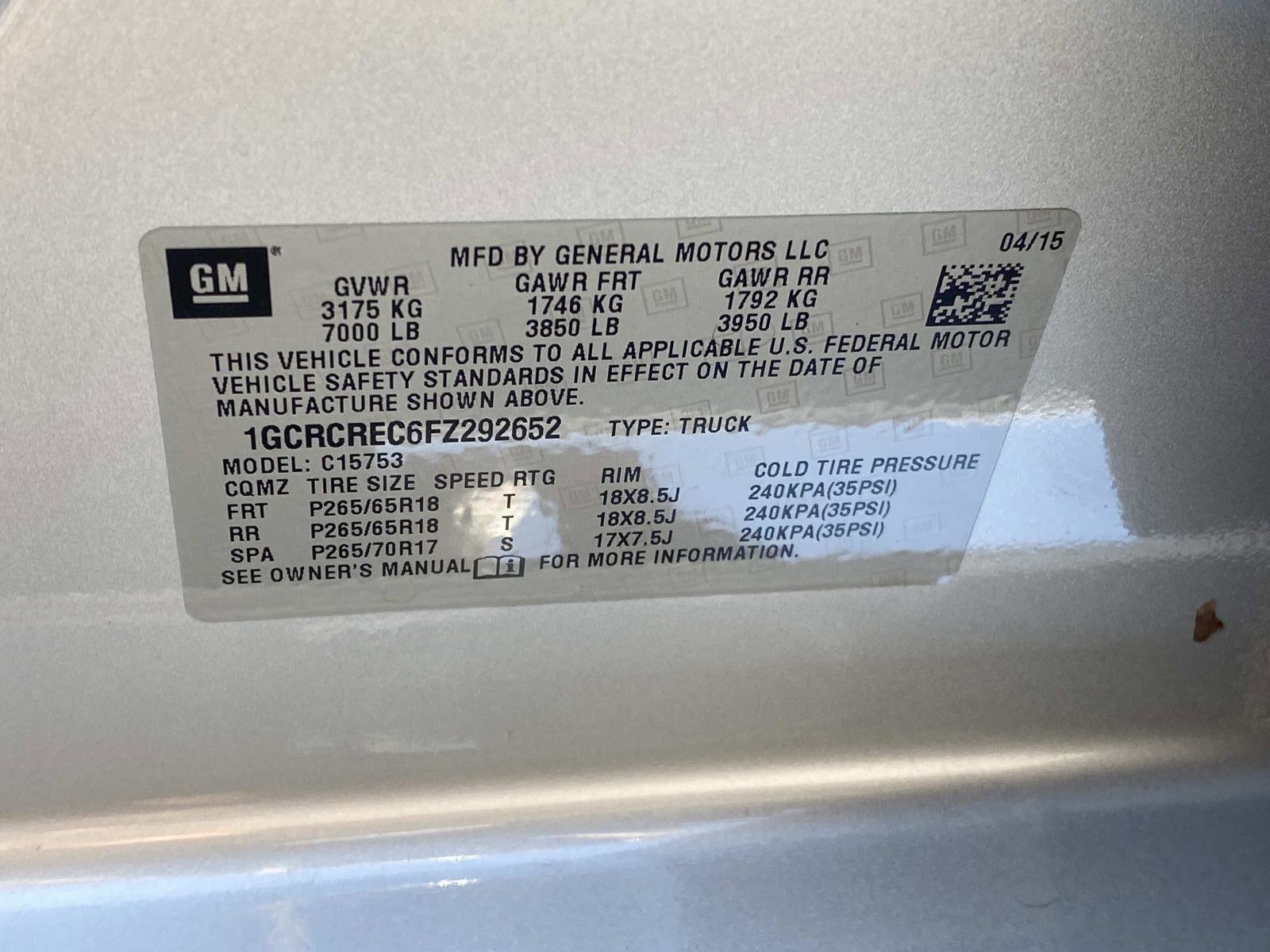 Used 2015 Chevrolet Silverado 1500 LT w/ All Star Edition image 25